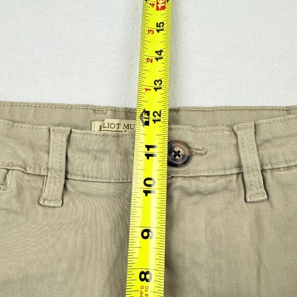 Elliot Mulryan Men's Stretch Flat Front Straight Leg Khaki Chino Pants 38x32 NWT - Picture 9 of 11